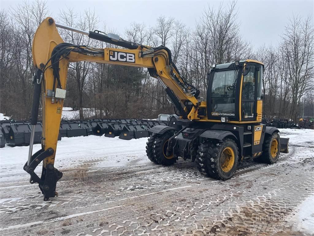 JCB HYDRADIG 110W ホイール式油圧ショベル（パワーショベル・ユンボ・バックホー）