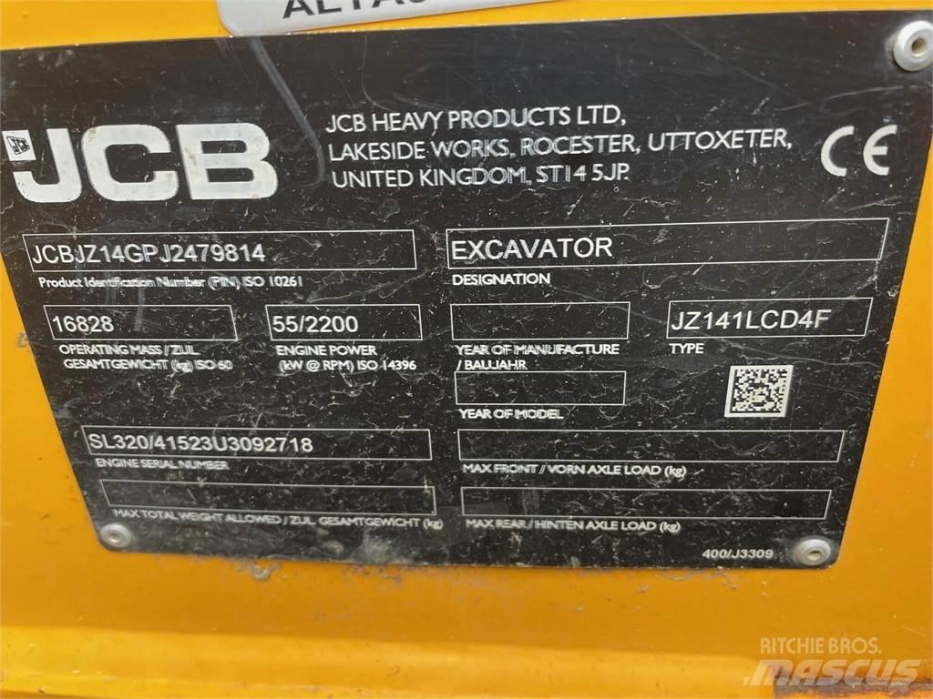 JCB JZ141 LC 大型油圧ショベル12t以上（パワーショベル・ユンボ）