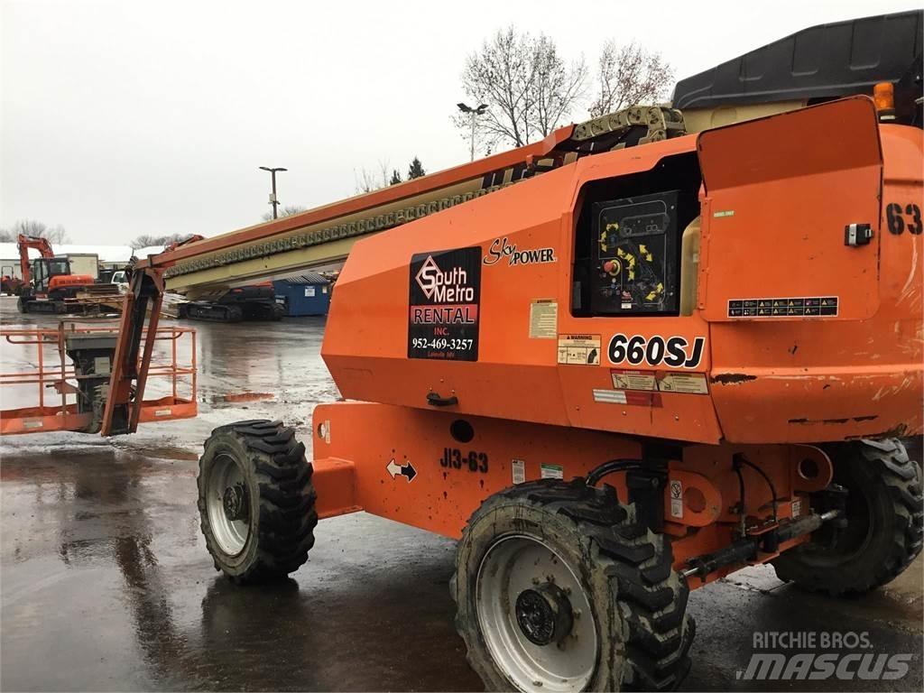 JLG 660SJ ブームリフト　直伸型