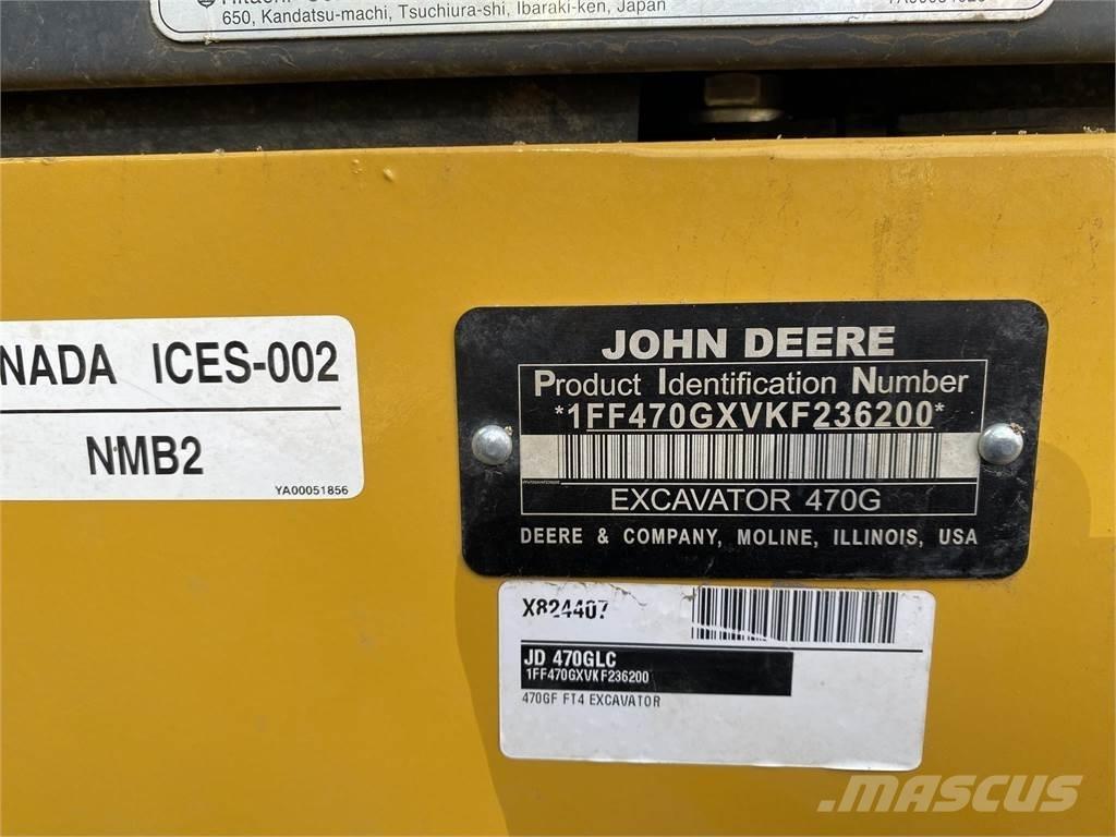 John Deere 470G LC 大型油圧ショベル12t以上（パワーショベル・ユンボ）