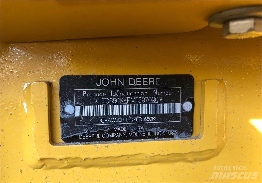 John Deere 650K LGP ブルドーザー