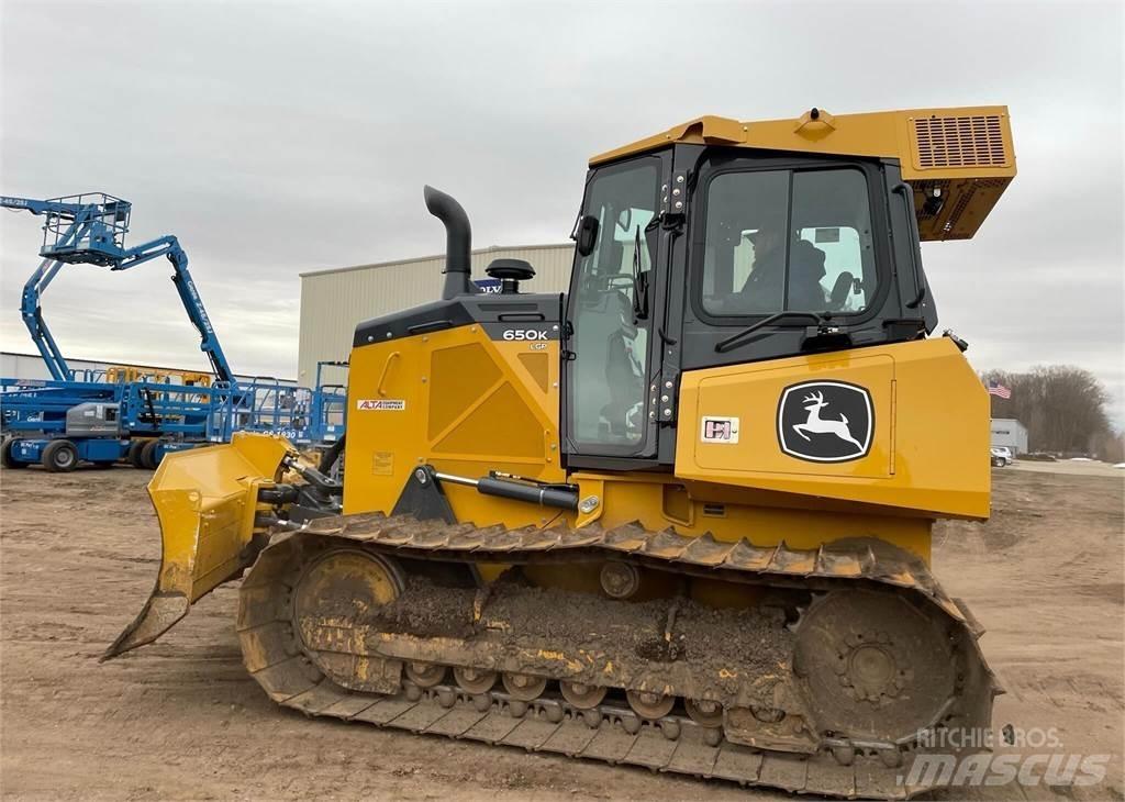 John Deere 650K LGP ブルドーザー