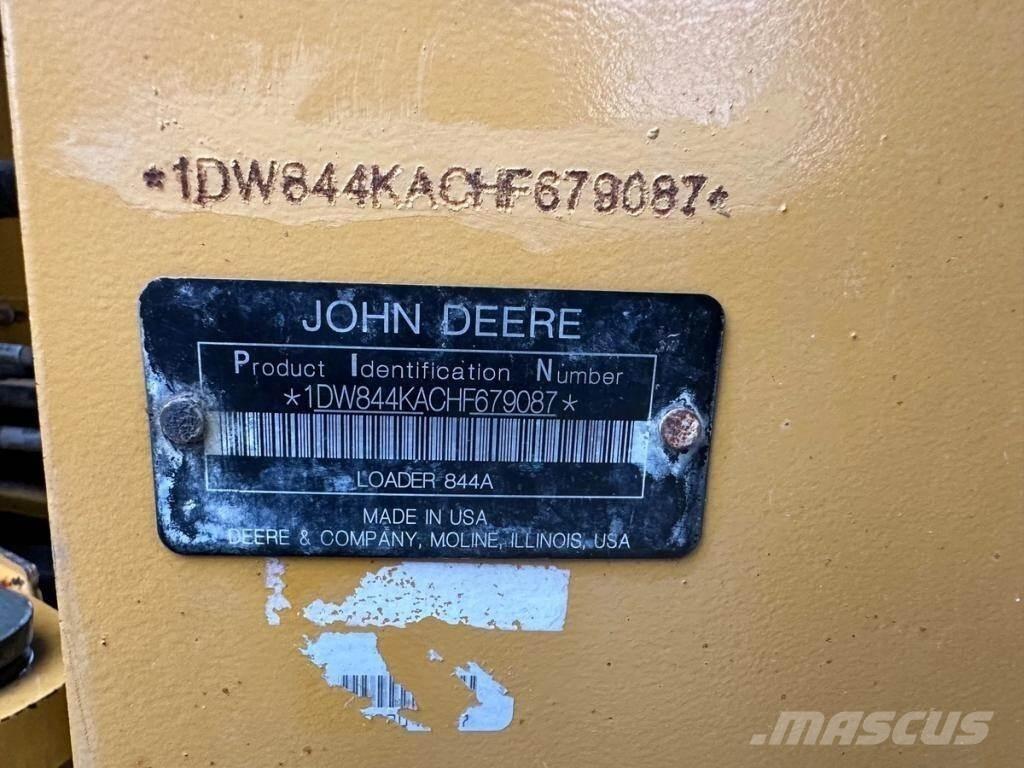 John Deere 844KIII ホイールローダー・タイヤショベル