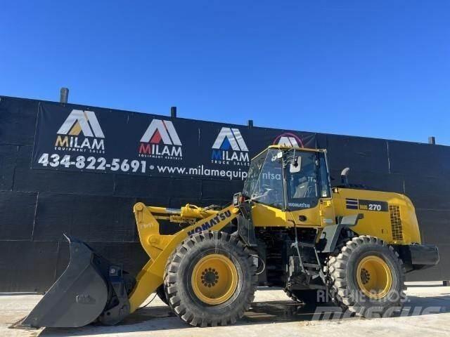 Komatsu WA270-8 ホイールローダー・タイヤショベル