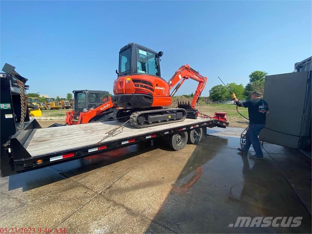 Kubota KX040-4 ミニ油圧ショベル 7t以下（ミニユンボ・ミニディガー）