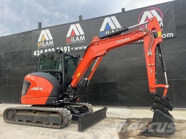 Kubota U56-5 ミニ油圧ショベル 7t以下（ミニユンボ・ミニディガー）