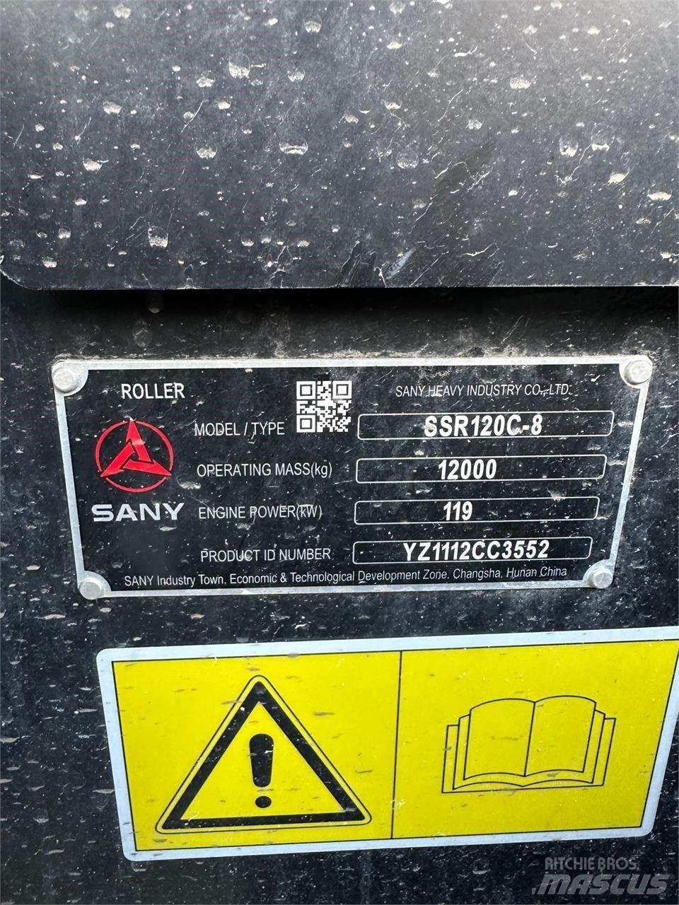 Sany SSR120C-8 タンデムローラ