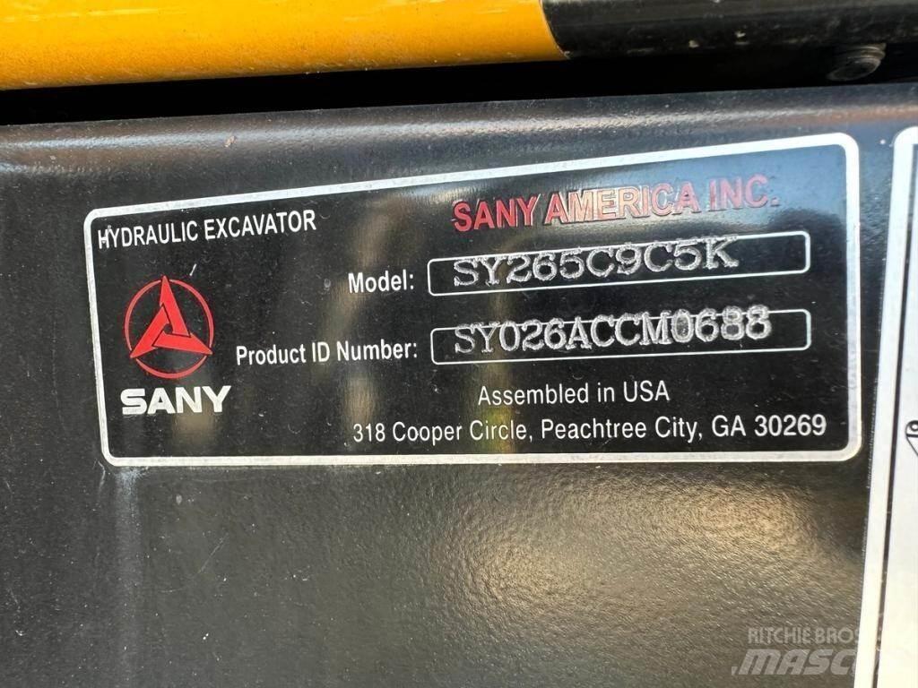 Sany SY265C LC 大型油圧ショベル12t以上（パワーショベル・ユンボ）