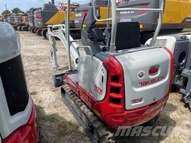 Takeuchi TB216 ミニ油圧ショベル 7t以下（ミニユンボ・ミニディガー）
