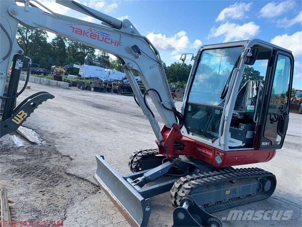 Takeuchi TB235-2 ミニ油圧ショベル 7t以下（ミニユンボ・ミニディガー）