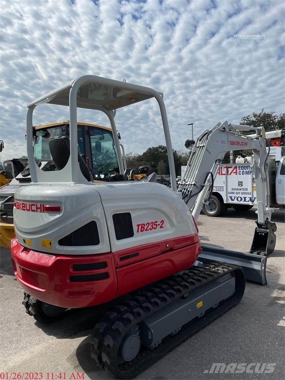 Takeuchi TB235-2 ミニ油圧ショベル 7t以下（ミニユンボ・ミニディガー）