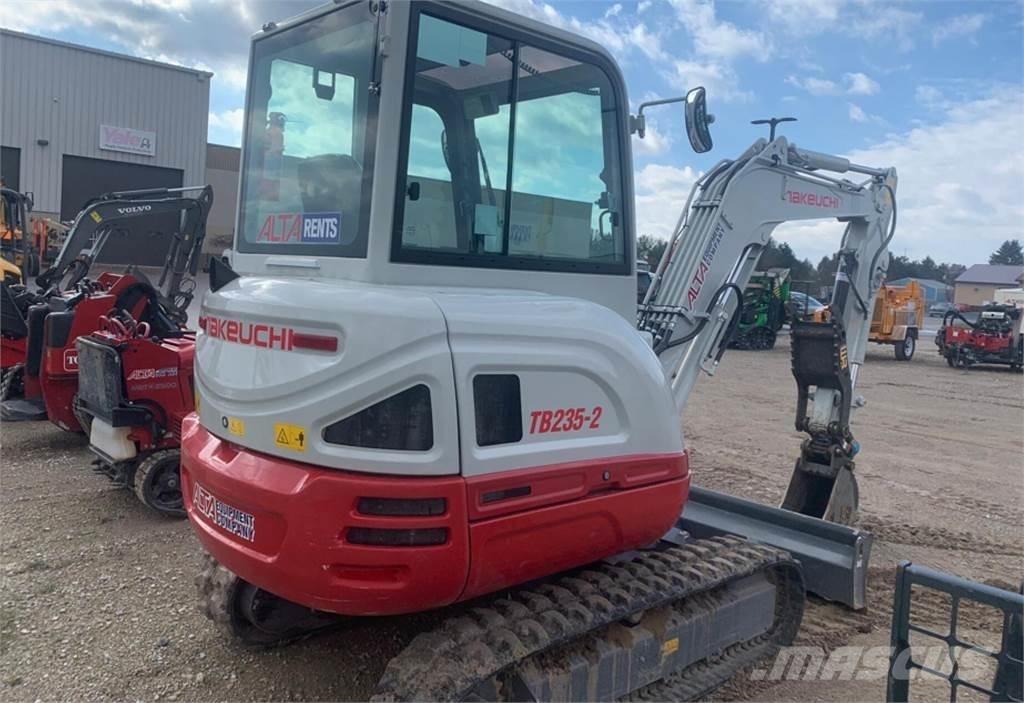Takeuchi TB235-2 ミニ油圧ショベル 7t以下（ミニユンボ・ミニディガー）