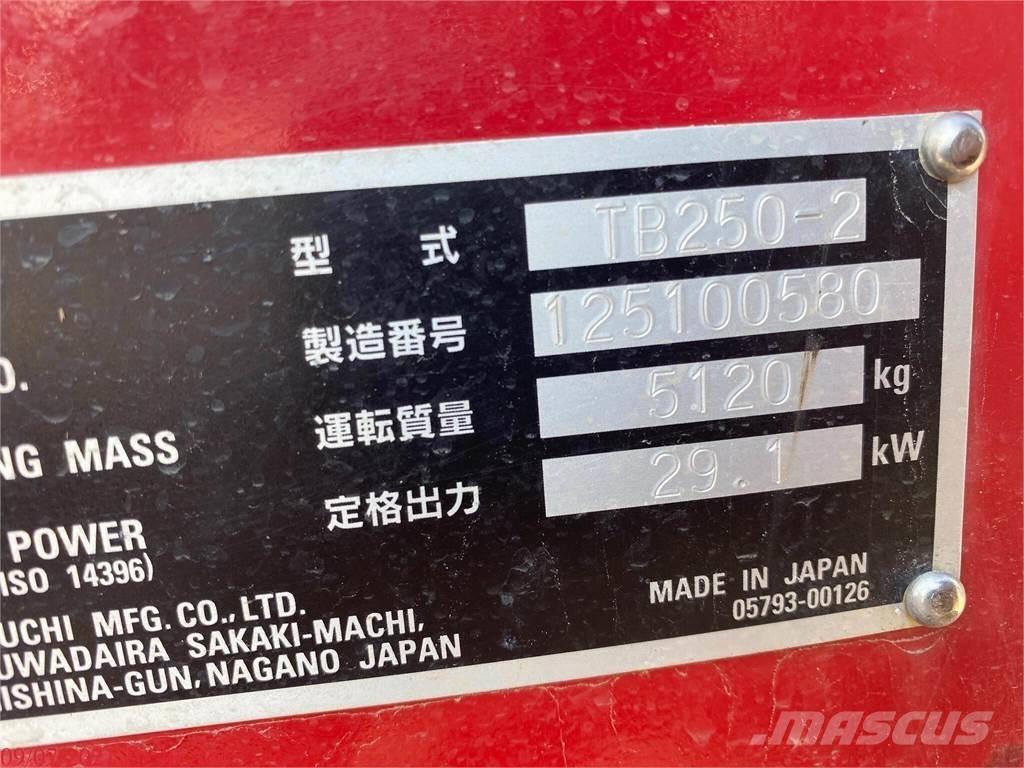 Takeuchi TB250-2 ミニ油圧ショベル 7t以下（ミニユンボ・ミニディガー）