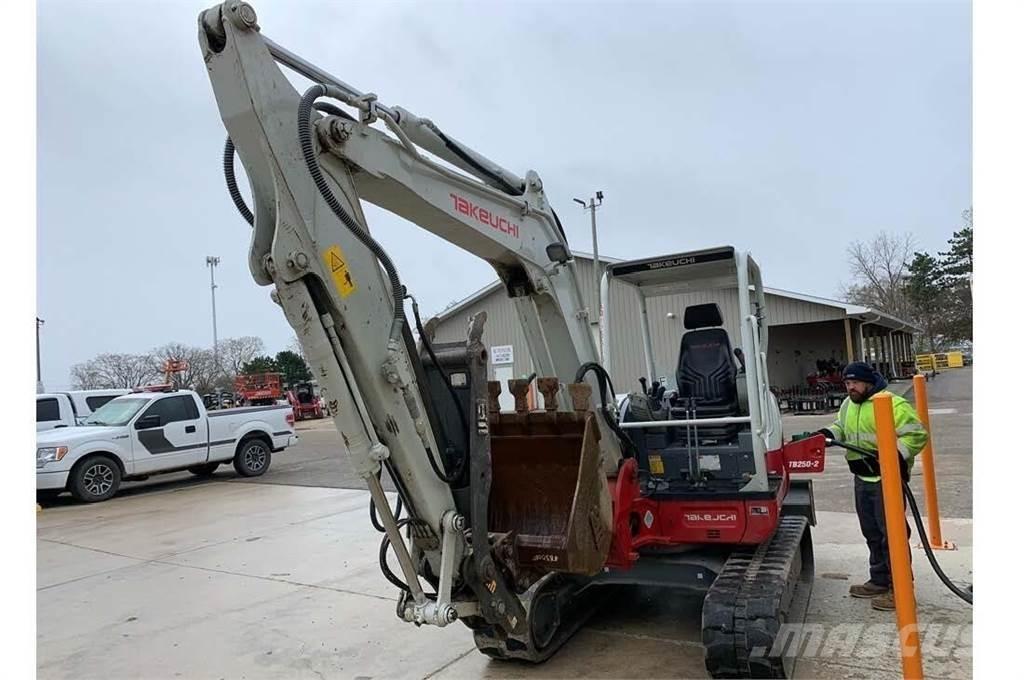Takeuchi TB250-2 ミニ油圧ショベル 7t以下（ミニユンボ・ミニディガー）