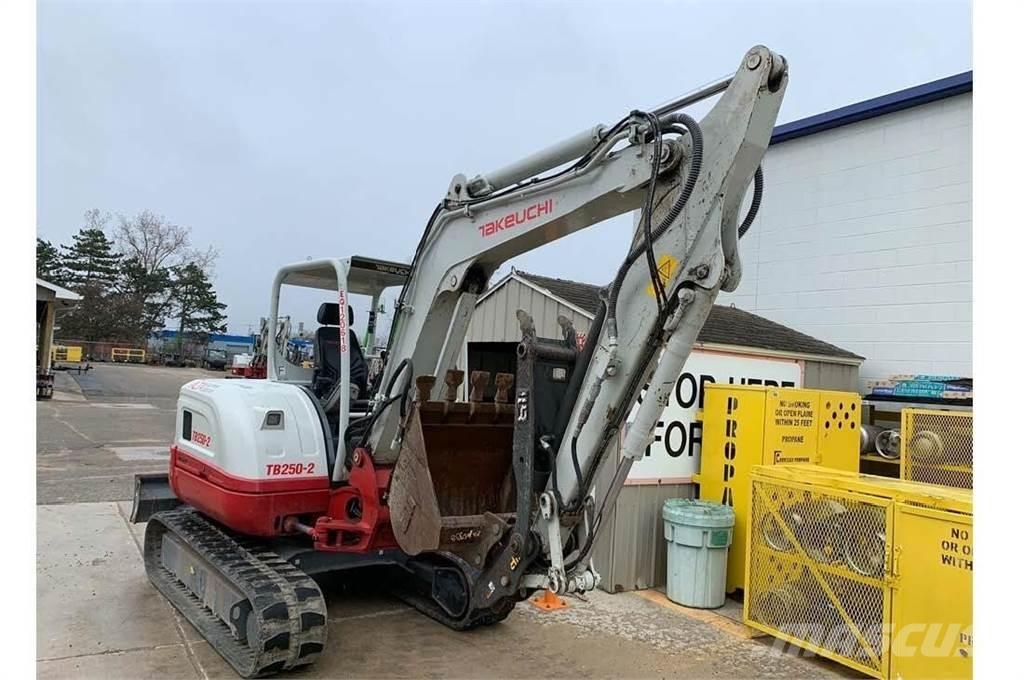 Takeuchi TB250-2 ミニ油圧ショベル 7t以下（ミニユンボ・ミニディガー）