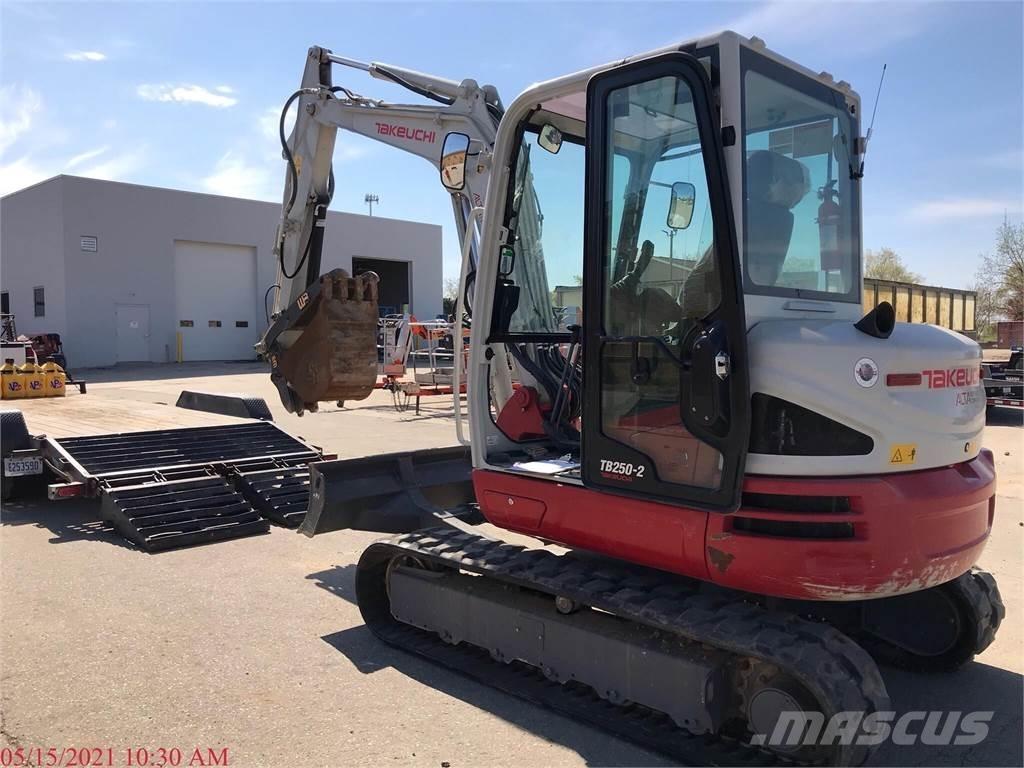 Takeuchi TB250-2 ミニ油圧ショベル 7t以下（ミニユンボ・ミニディガー）