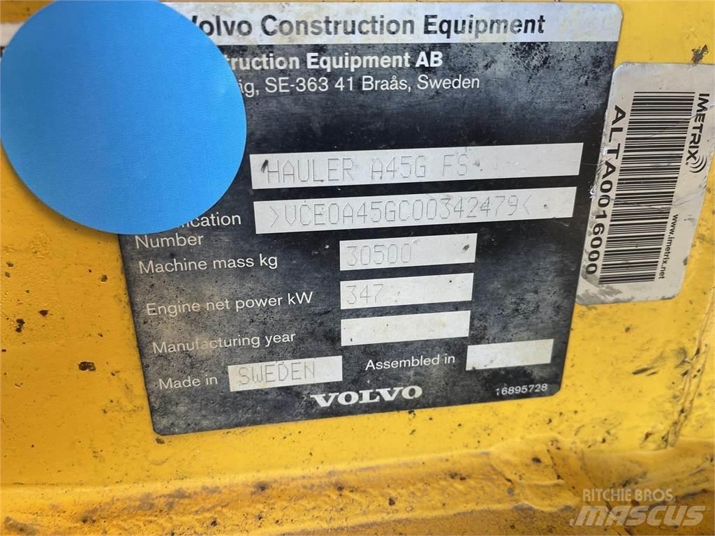 Volvo A45G FS アーティキュレート式ダンプトラック