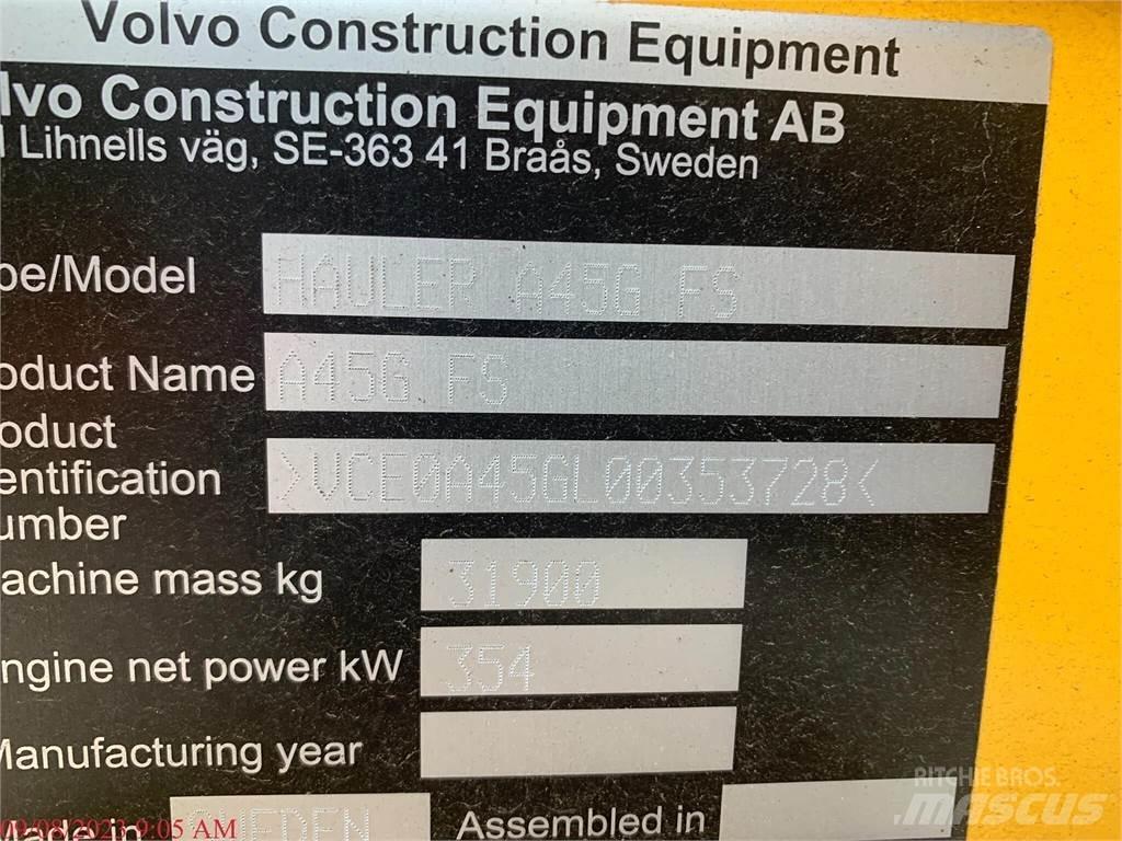 Volvo A45G FS アーティキュレート式ダンプトラック