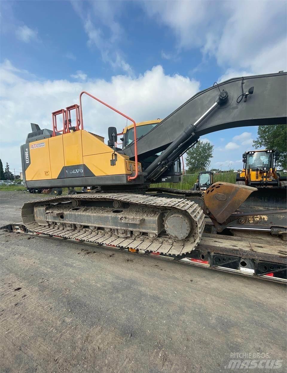 Volvo EC250E LR 大型油圧ショベル12t以上（パワーショベル・ユンボ）
