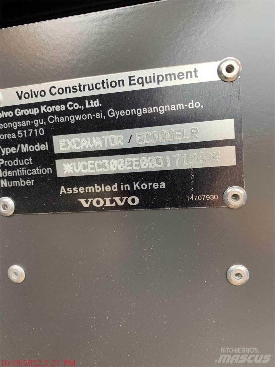 Volvo EC300E LR 大型油圧ショベル12t以上（パワーショベル・ユンボ）