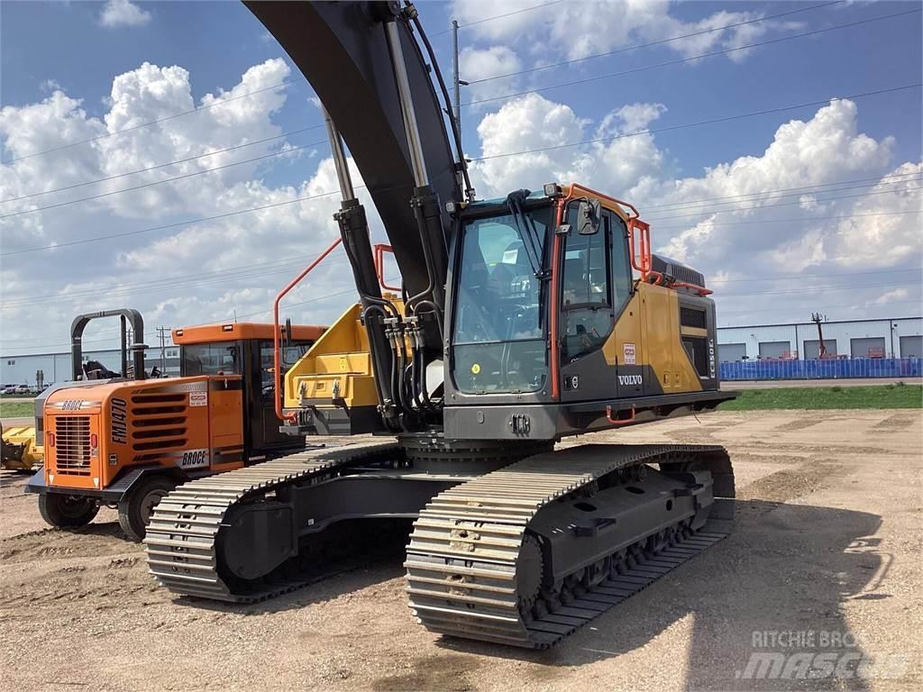 Volvo EC350EL 大型油圧ショベル12t以上（パワーショベル・ユンボ）