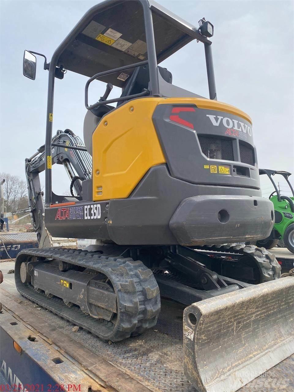 Volvo EC35D ミニ油圧ショベル 7t以下（ミニユンボ・ミニディガー）