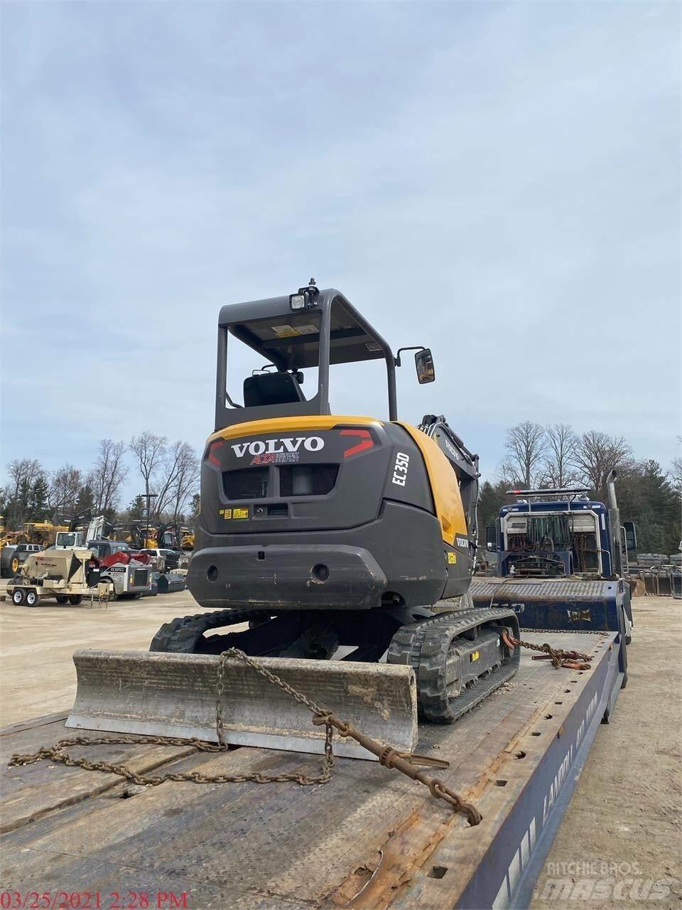 Volvo EC35D ミニ油圧ショベル 7t以下（ミニユンボ・ミニディガー）