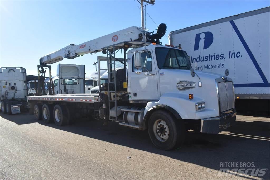 Western Star 4900 クレーントラック、ユニック車