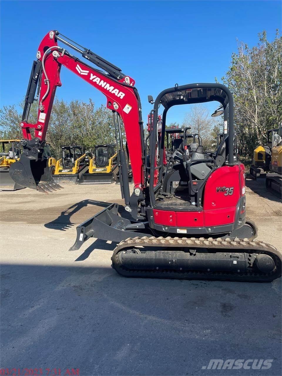 Yanmar VIO35-6A ミニ油圧ショベル 7t以下（ミニユンボ・ミニディガー）