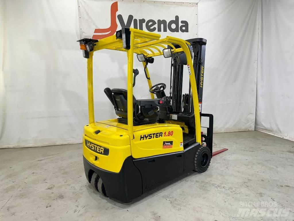 Hyster J1.8XNT LWB バッテリーフォークリフト