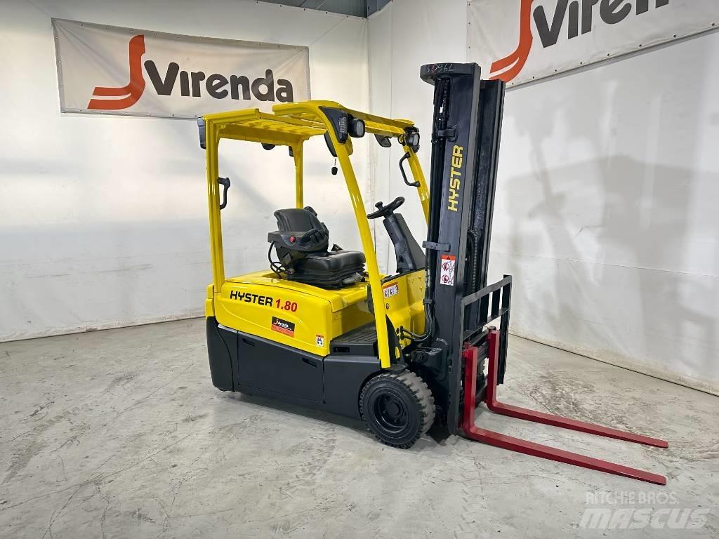 Hyster J1.8XNT LWB バッテリーフォークリフト