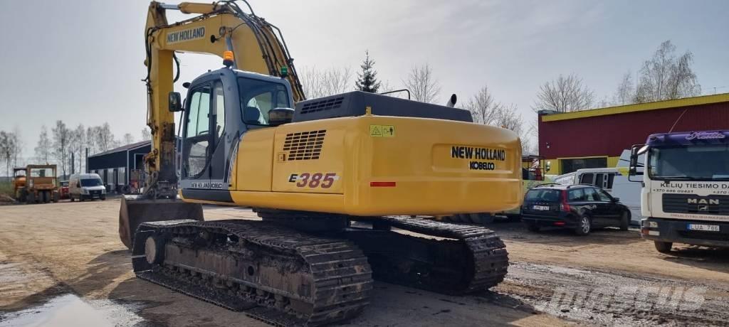 New Holland E 385 大型油圧ショベル12t以上（パワーショベル・ユンボ）