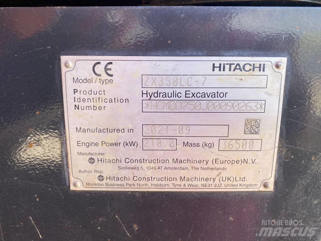 Hitachi ZX 350 LC-6 大型油圧ショベル12t以上（パワーショベル・ユンボ）