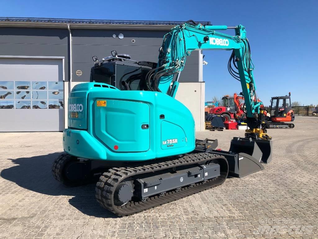 Kobelco SK 75 SR 中型油圧ショベル 7ｔ-12ｔ（ユンボ・パワーショベル・バックホー）
