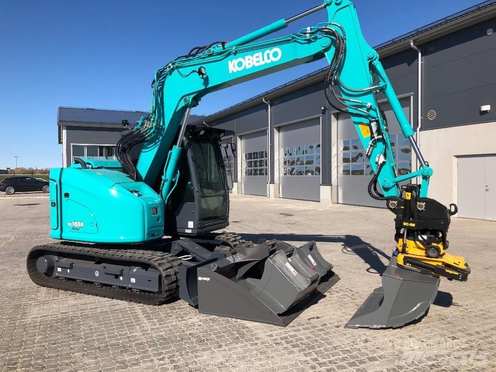 Kobelco SK 75 SR 中型油圧ショベル 7ｔ-12ｔ（ユンボ・パワーショベル・バックホー）
