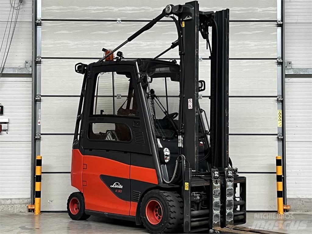 Linde E30/600HL バッテリーフォークリフト