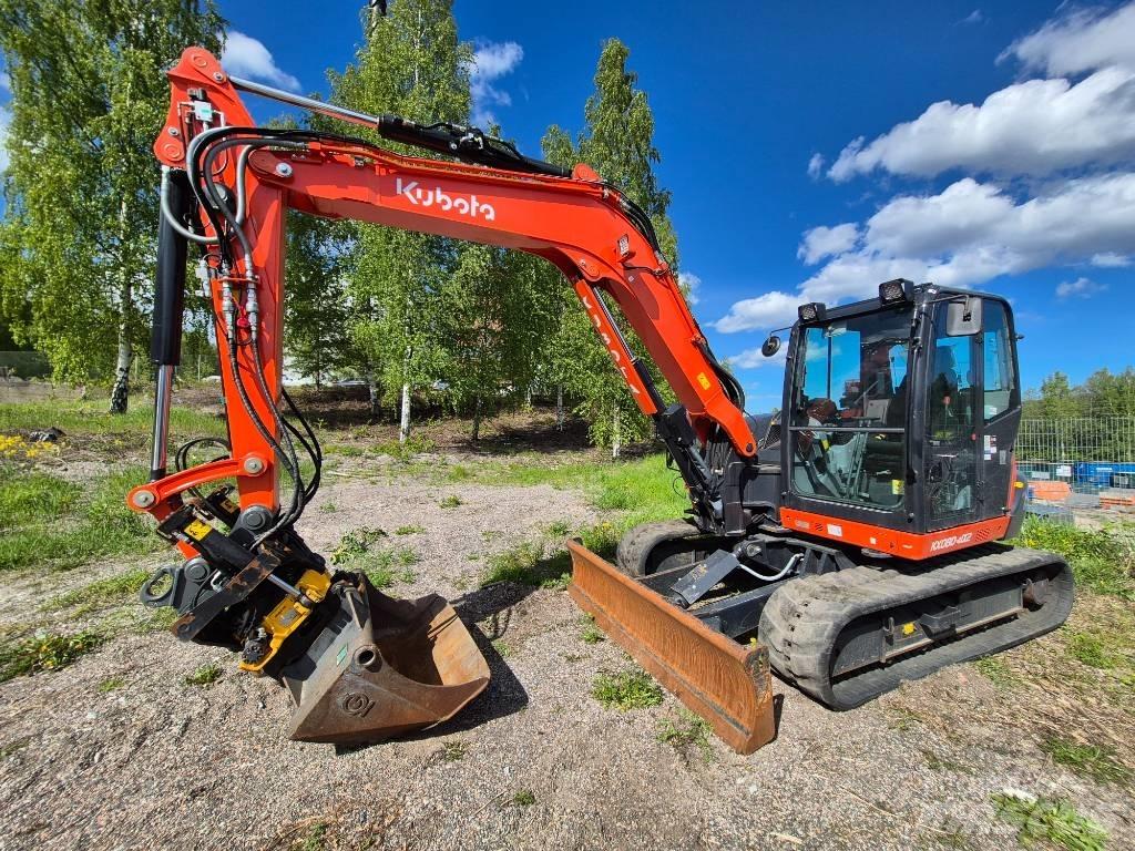 Kubota KX 080-4 中型油圧ショベル 7ｔ-12ｔ（ユンボ・パワーショベル・バックホー）
