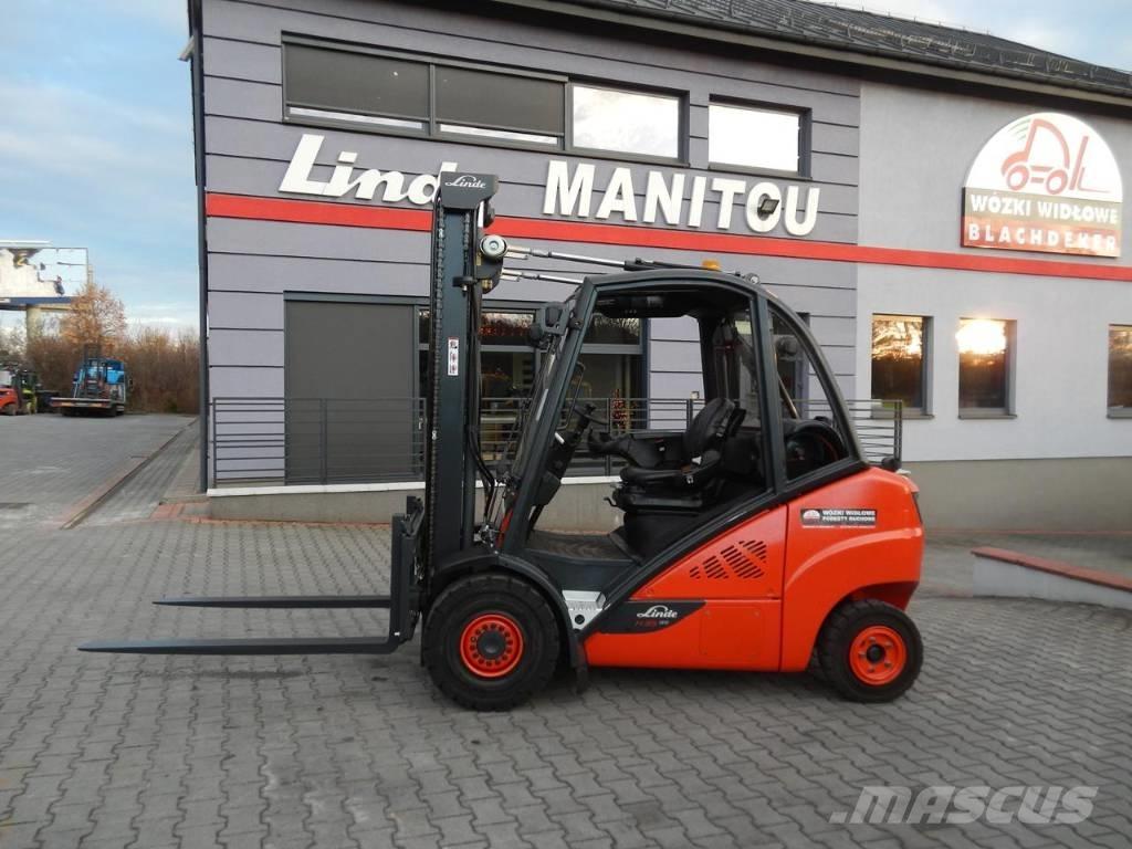 Linde H35T-02 LPGフォークリフト