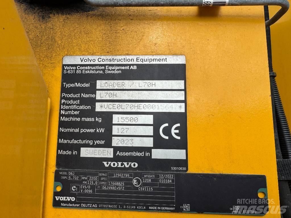 Volvo L 70 H ホイールローダー・タイヤショベル