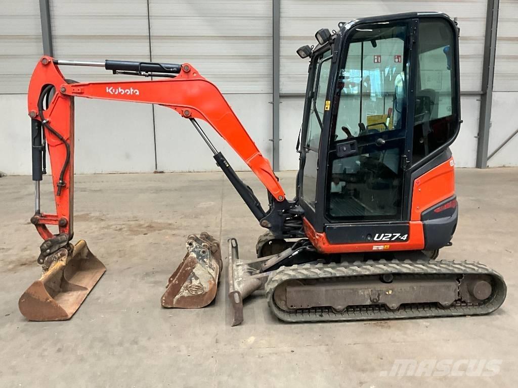Kubota U 27-4 ミニ油圧ショベル 7t以下（ミニユンボ・ミニディガー）