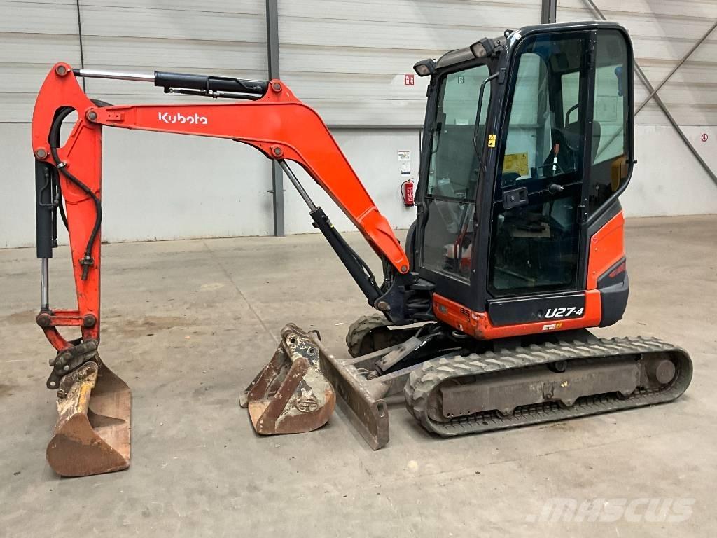Kubota U 27-4 ミニ油圧ショベル 7t以下（ミニユンボ・ミニディガー）