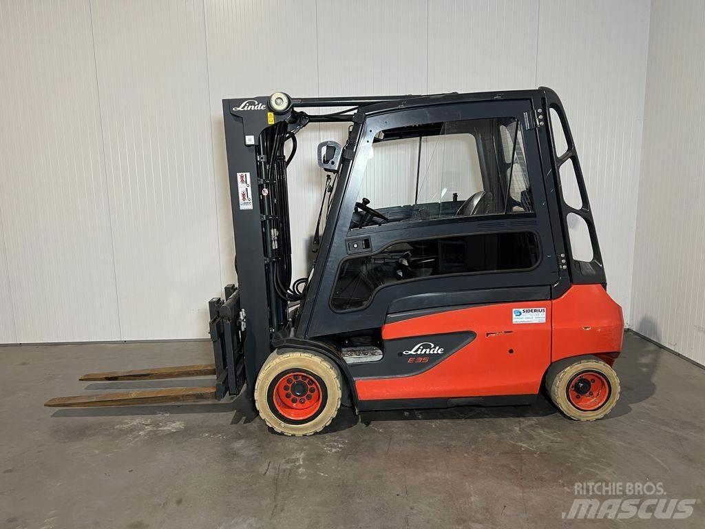 Linde E35L-01 バッテリーフォークリフト