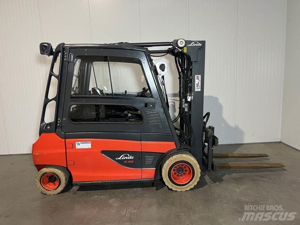 Linde E35L-01 バッテリーフォークリフト