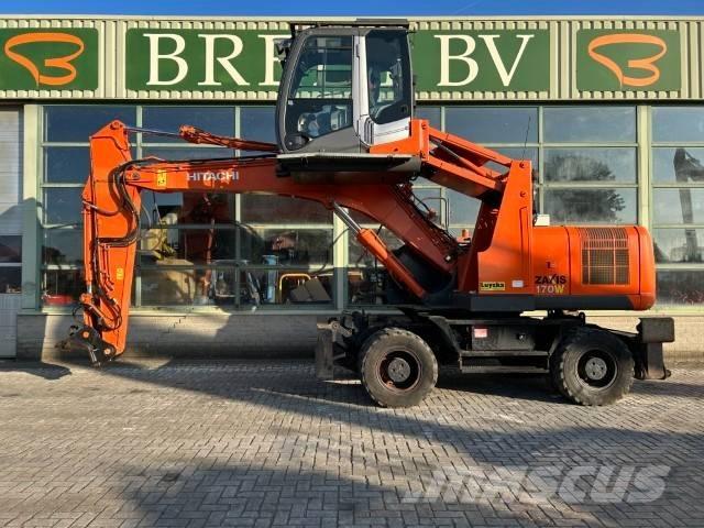 Hitachi ZX 170 W-3 ホイール式油圧ショベル（パワーショベル・ユンボ・バックホー）