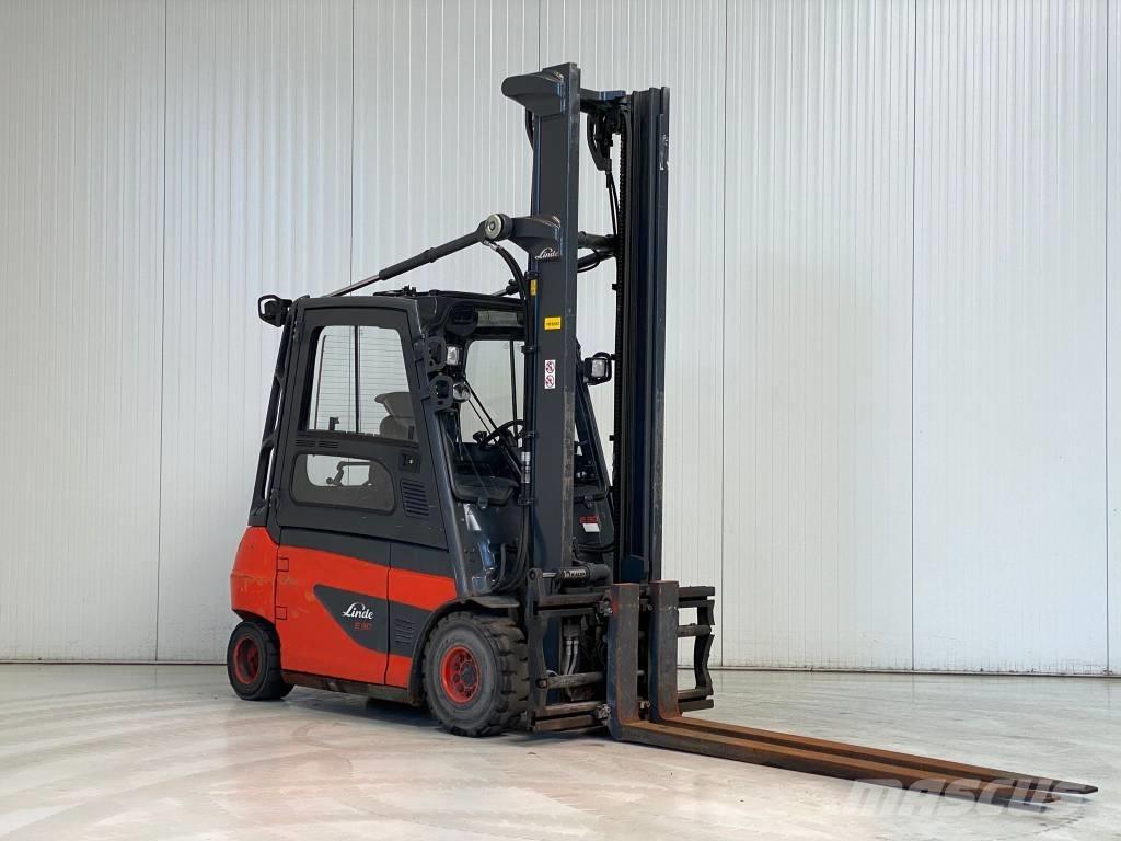 Linde E30-01 バッテリーフォークリフト