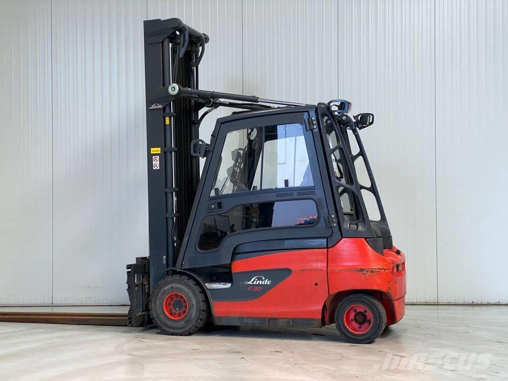 Linde E30-01 バッテリーフォークリフト