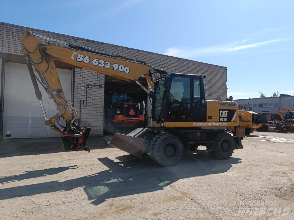 CAT M 315 D ホイール式油圧ショベル（パワーショベル・ユンボ・バックホー）