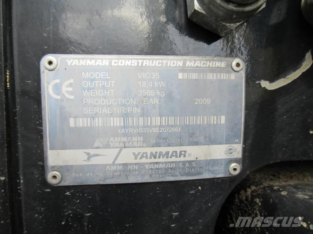 Yanmar VIO 35 ミニ油圧ショベル 7t以下（ミニユンボ・ミニディガー）