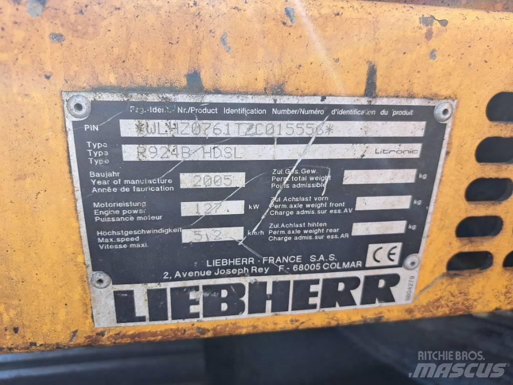 Liebherr R924B HDSL 大型油圧ショベル12t以上（パワーショベル・ユンボ）