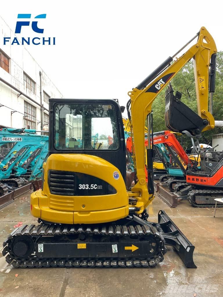 CAT 303.5 C CR ミニ油圧ショベル 7t以下（ミニユンボ・ミニディガー）